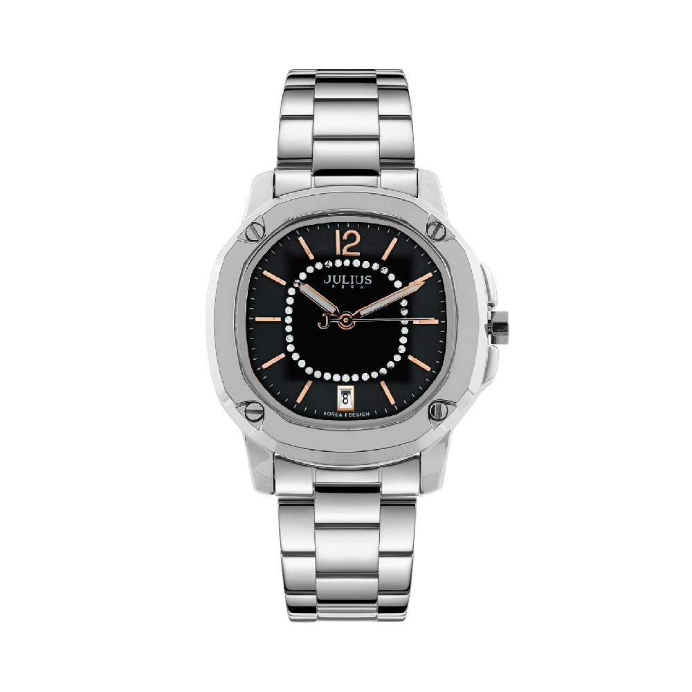 นาฬิกา Julius JA-931 R สายสแตนเลส สีเงิน